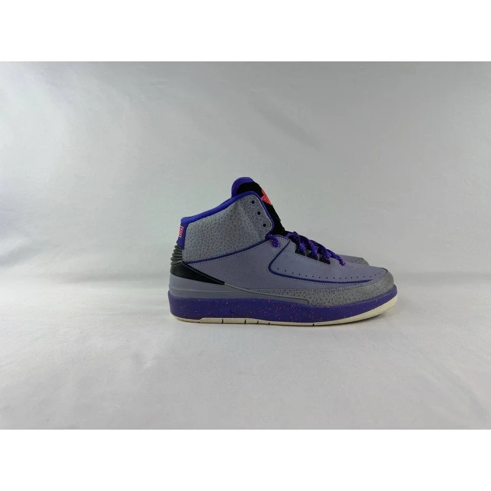 Nike Air Jordan 2 Retro 'Iron Purple' 2014 Men's 385475-553 Size 10.5